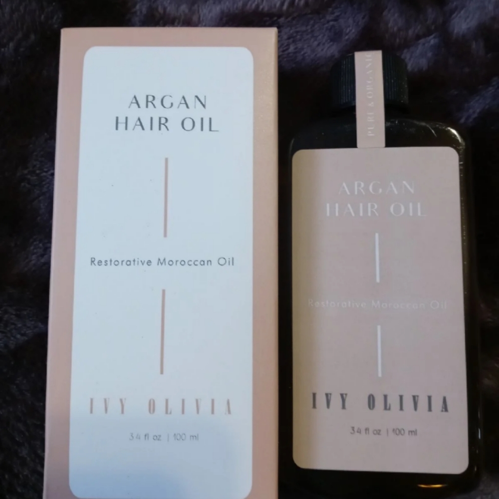 Ivy Olivia Moroccan Argan Hair Oil 3.4 Fl oz